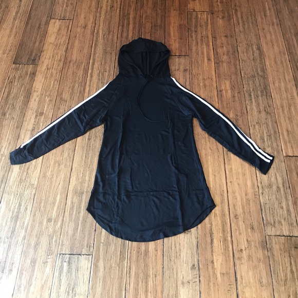 Long Sleeve Hooded Dress - Picture 3 of 4